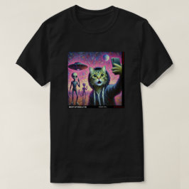 Camiseta Selfie de OVNIS: Regalo del Gatito #08