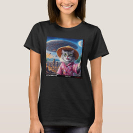 Camiseta Selfie de OVNIS: Regalo Del Gatito #11