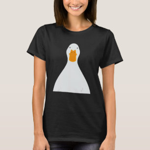 Camiseta Selfie de pato gracioso, foto graciosa de identifi