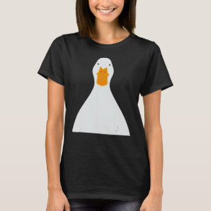 Camiseta Selfie de pato gracioso, foto graciosa de identifi