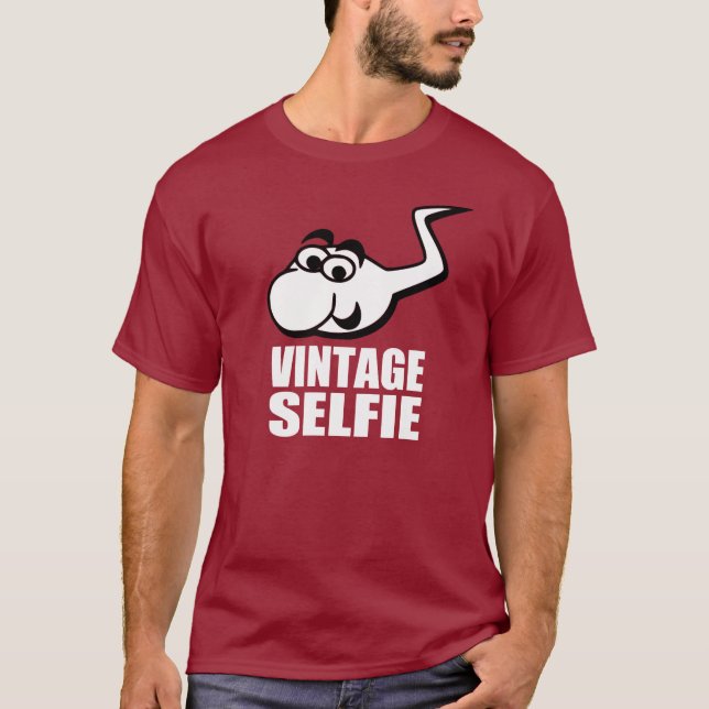CAMISETA SELFIE DIVERTIDO (Anverso)
