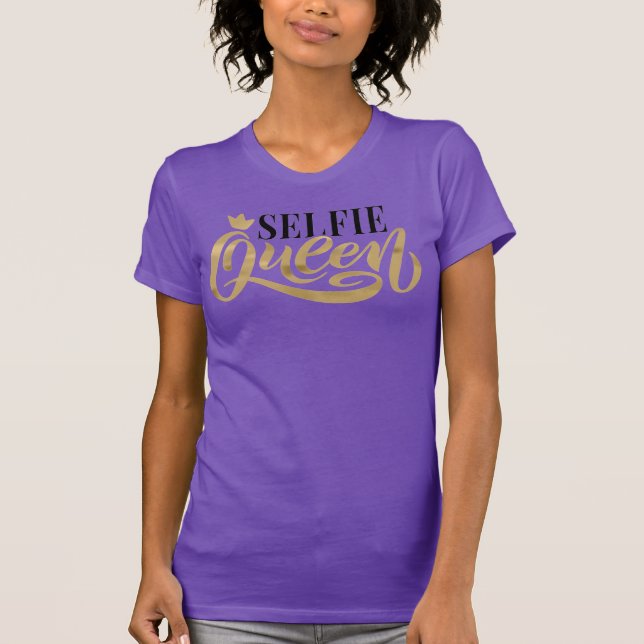 Camiseta Selfie Queen T-Shirt (Anverso)