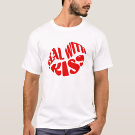 Camiseta Sellado con un beso
