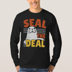 Camiseta Sellado Del Trato Animal Biología Marina Submarino