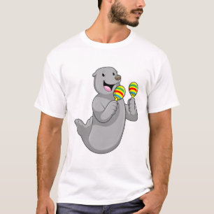 Camiseta Sellar como músico con Maracas
