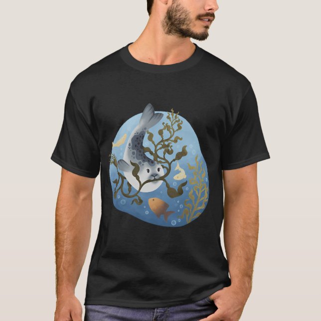 Camiseta Sellar con su kelp (Anverso)
