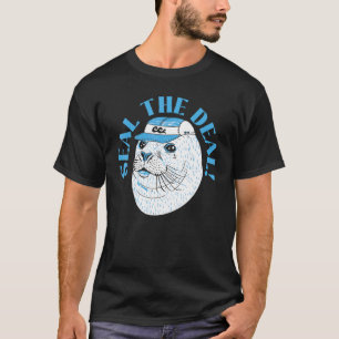 Camiseta Selle el Deal Seal Whisperer Animal Marine Bivari