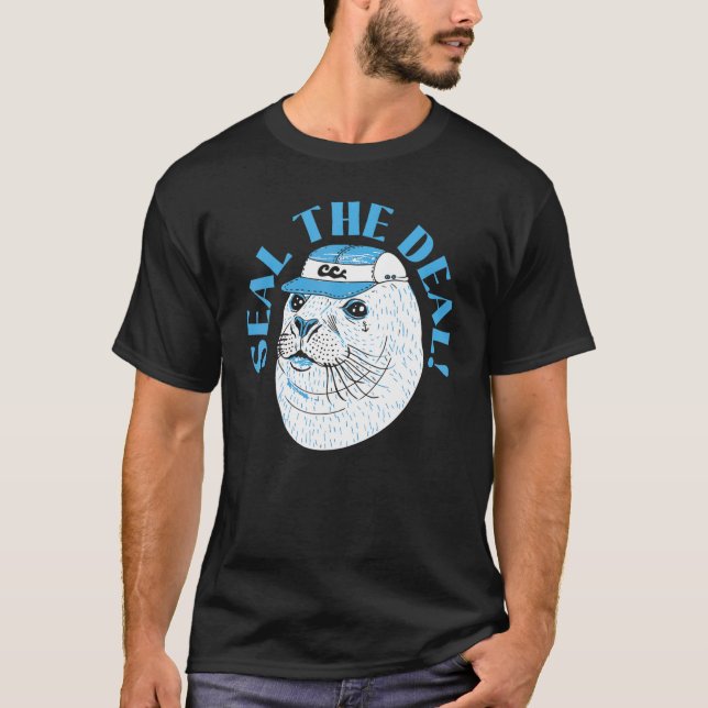Camiseta Selle el Deal Seal Whisperer Animal Marine Bivari (Anverso)