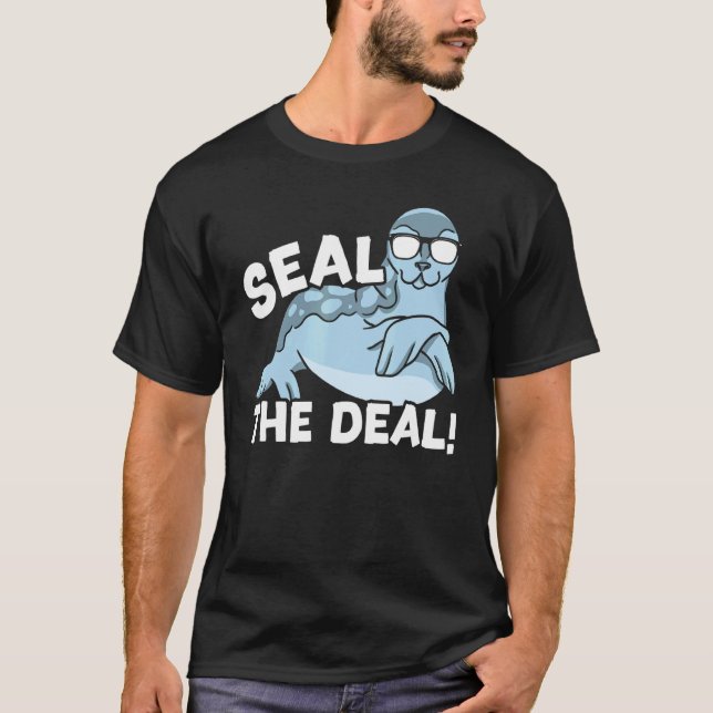 Camiseta Selle el Deal Seal Whisperer Animal Marine Bivari (Anverso)