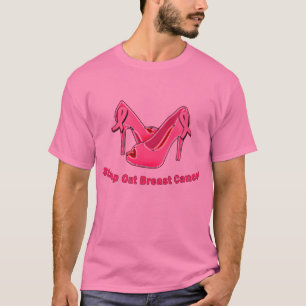 Camiseta Selle hacia fuera los estiletes del cáncer de