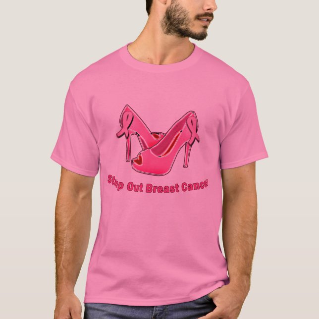 Camiseta Selle hacia fuera los estiletes del cáncer de (Anverso)