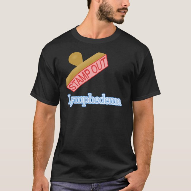 Camiseta Selle hacia fuera Lymphedema (Anverso)