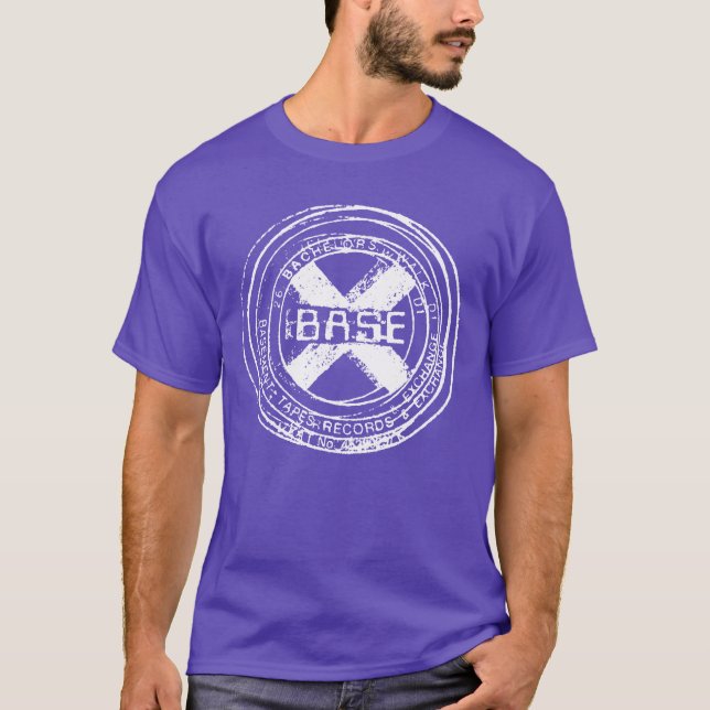 Camiseta Sello blanco Base-X (Anverso)