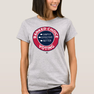 Camiseta Sello circular de Choice Voting
