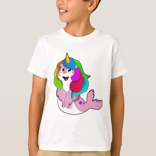 Camiseta Sello como unicornio (Anverso)