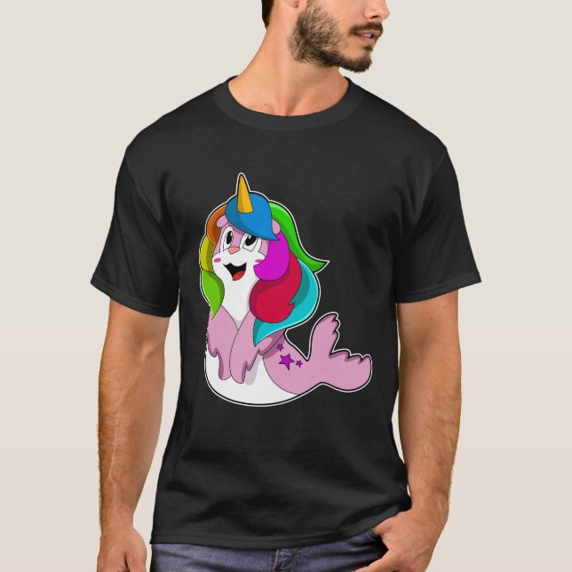 Camiseta Sello como unicornio (Anverso)