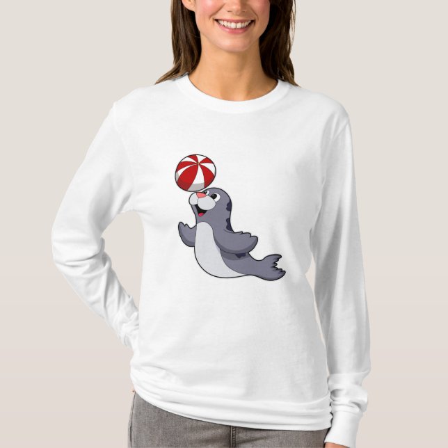 Camiseta Sello con barra de agua (Anverso)