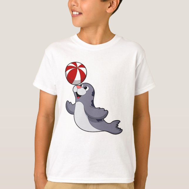 Camiseta Sello con barra de agua (Anverso)