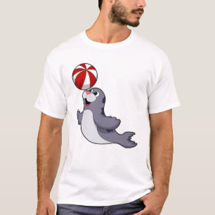 Camiseta Sello con barra de agua