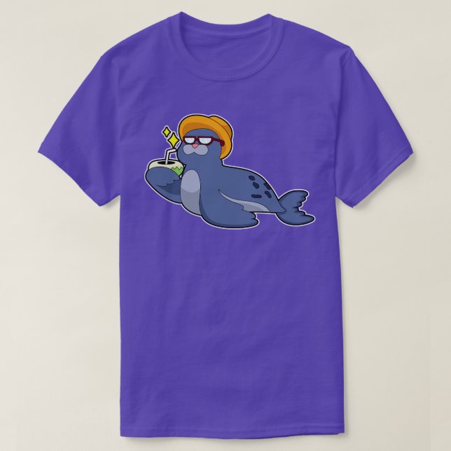 Camiseta Sello con coco (Diseño del anverso)