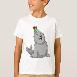 Camiseta Sello con Fiesta gorra Fiesta
