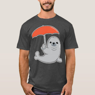 Camiseta Sello con paraguas