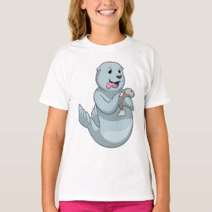 Camiseta Sello con peces