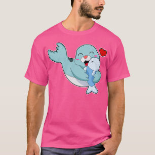 Camiseta Sello con pescado 5