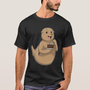 Camiseta Sello con torta