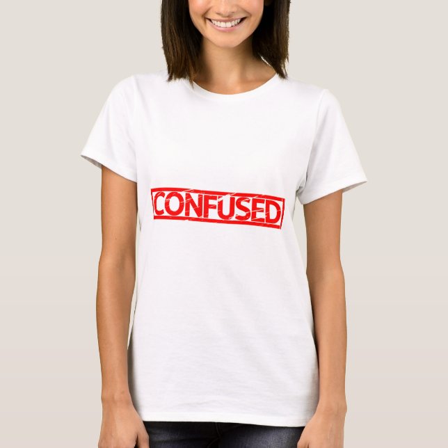 Camiseta Sello confuso (Anverso)