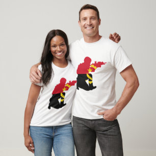 Camiseta Sello de Angola