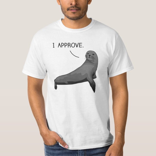 Camiseta Sello de aprobación (Anverso)