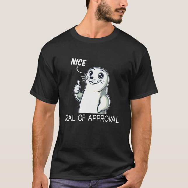 Camiseta Sello de Aprobación (Anverso)