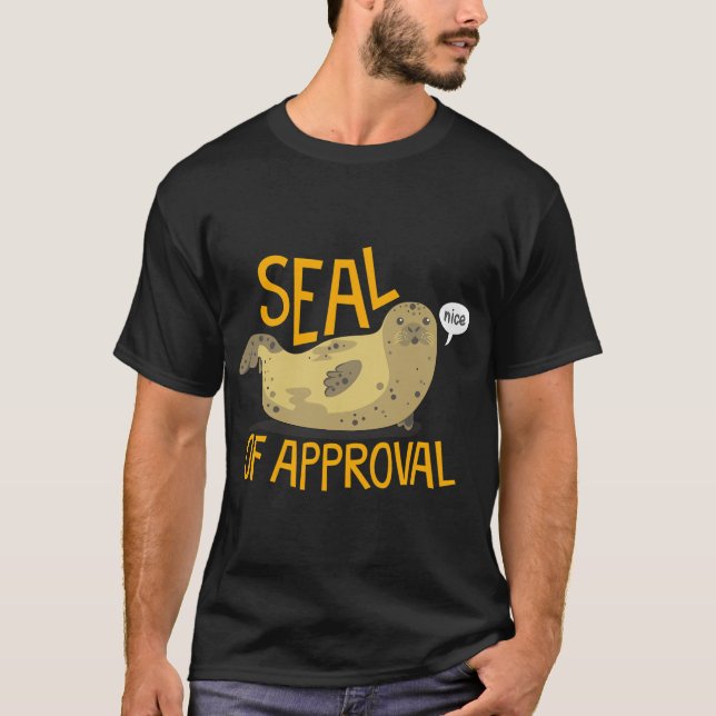 Camiseta Sello de Aprobación (Anverso)