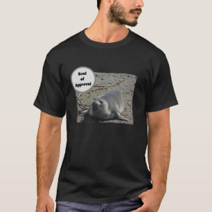 Camiseta Sello De Aprobación Elefante Seal Foto Humorística