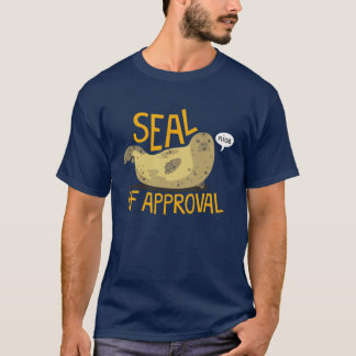 Camiseta Sello de aprobación familia divertida