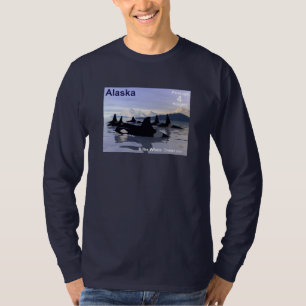 Camiseta Sello de ballenas asesinas de Alaska