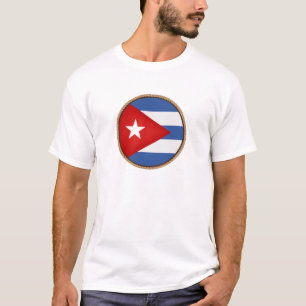 Camiseta Sello de bandera de Cuba de Guay