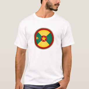 Camiseta Sello de bandera de Guay Granada