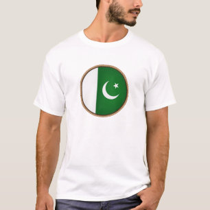 Camiseta Sello de bandera de Guay Pakistán