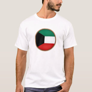 Camiseta Sello de bandera de Kuwait de Guay