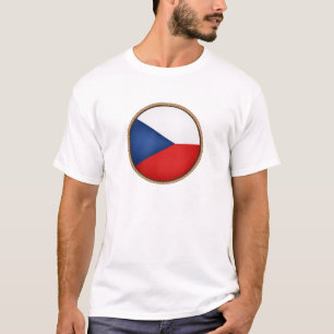 Camiseta Sello de bandera de la República Checa de Guay