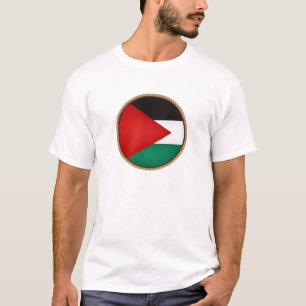 Camiseta Sello de bandera de Palestina de Guay