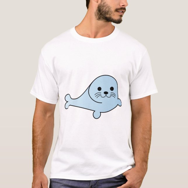 Camiseta Sello de Bebé Adorable (Anverso)