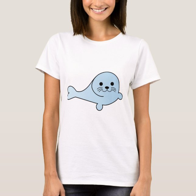 Camiseta Sello de Bebé Adorable (Anverso)