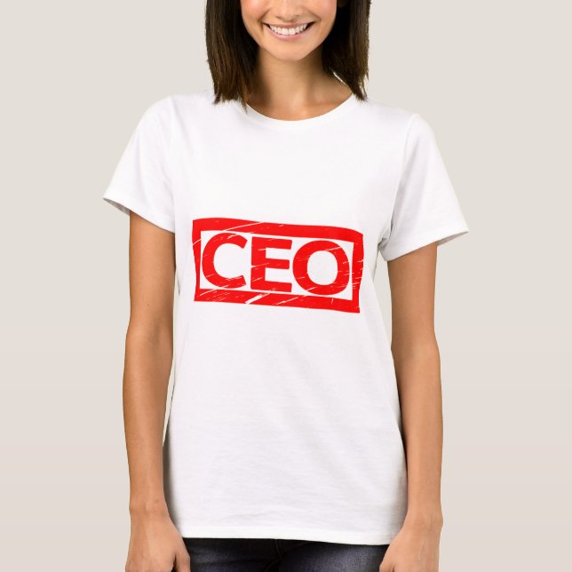 Camiseta Sello de CEO (Anverso)