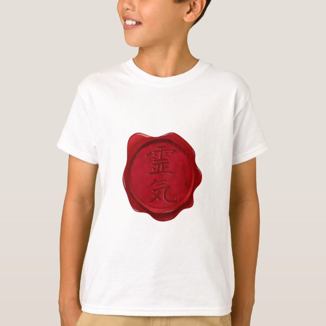 Camiseta sello de cera - REIKI (Anverso)