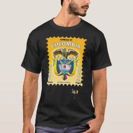 Camiseta Sello de colombia con el escudo de armas colombian