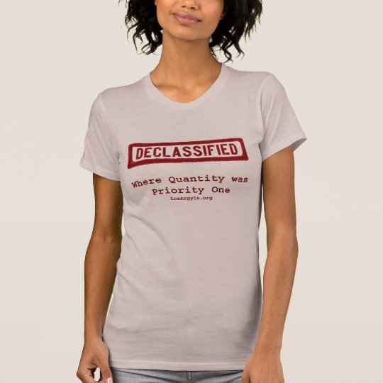 Camiseta Sello de DECLASS, prioridad una