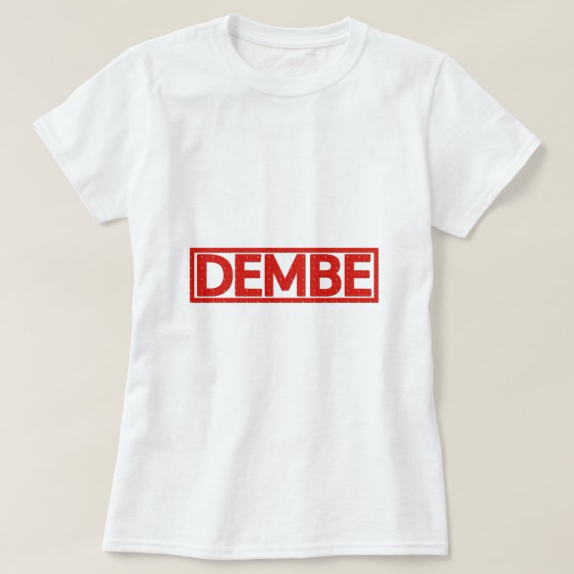 Camiseta Sello de Dembe (Diseño del anverso)